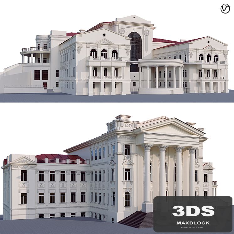 Administrative city building