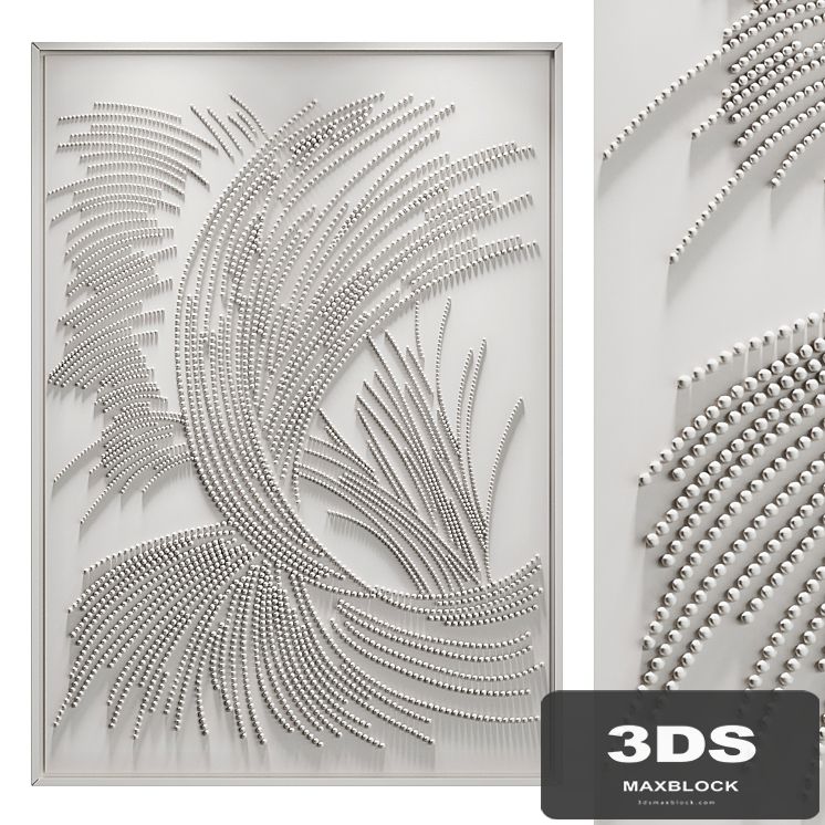 Panel WHITE FLAME
