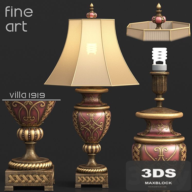 Lamp Villa in 1919 from the Fine Art