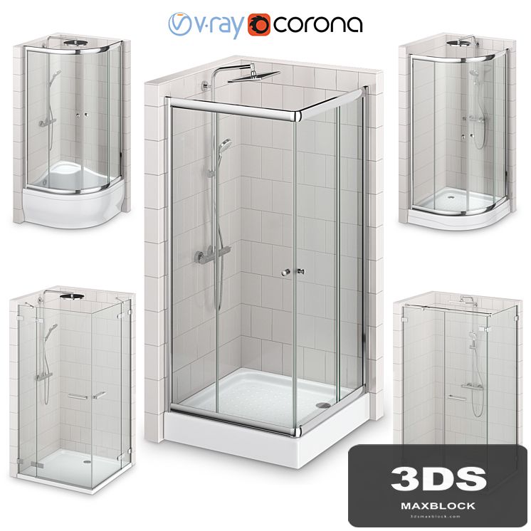 Shower cabins Radaway CLASSIC