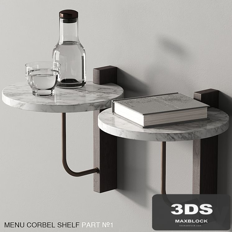 139 Menu Corbel Shelf by Kroyer Saetter Lassen P01