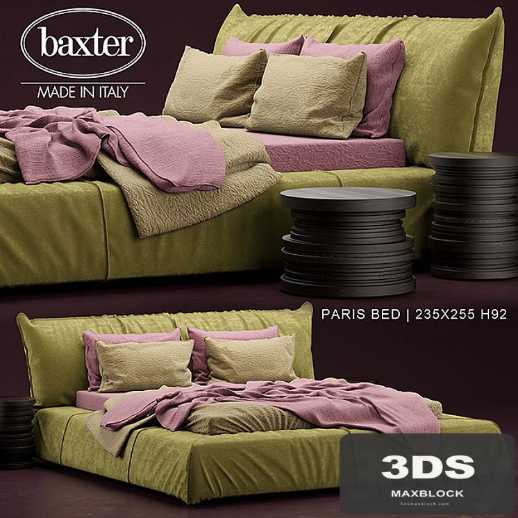 Bed PARIS BED baxter