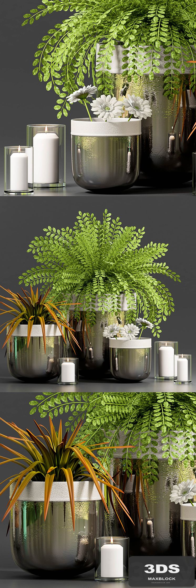 DECORATIVE PLANT WITH GERBERA FLOWER