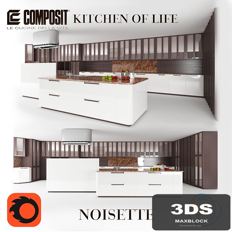Kitchen Composit Noisette