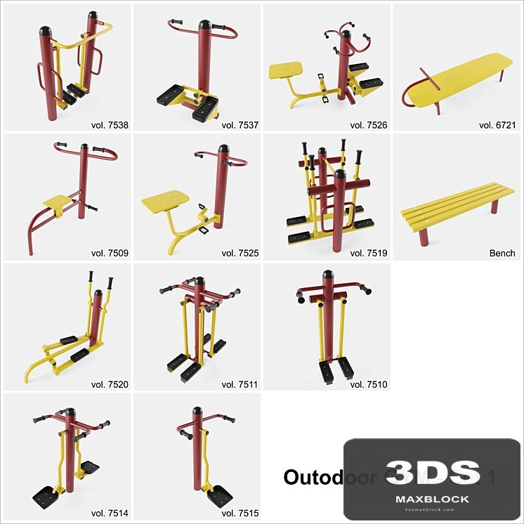 Outdoor Gym Set 1