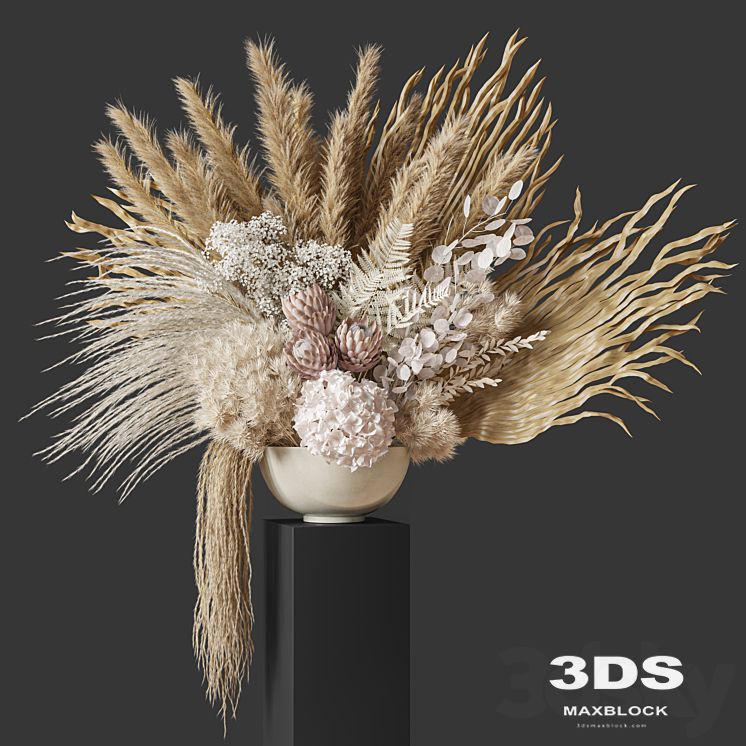 Flower Set 035 Big Pampas