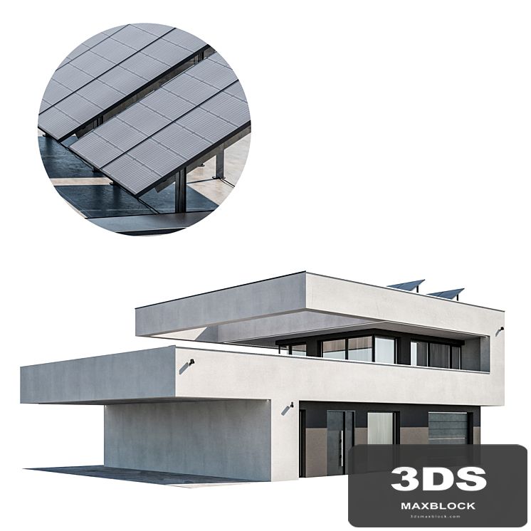 Modern house 19 | night
