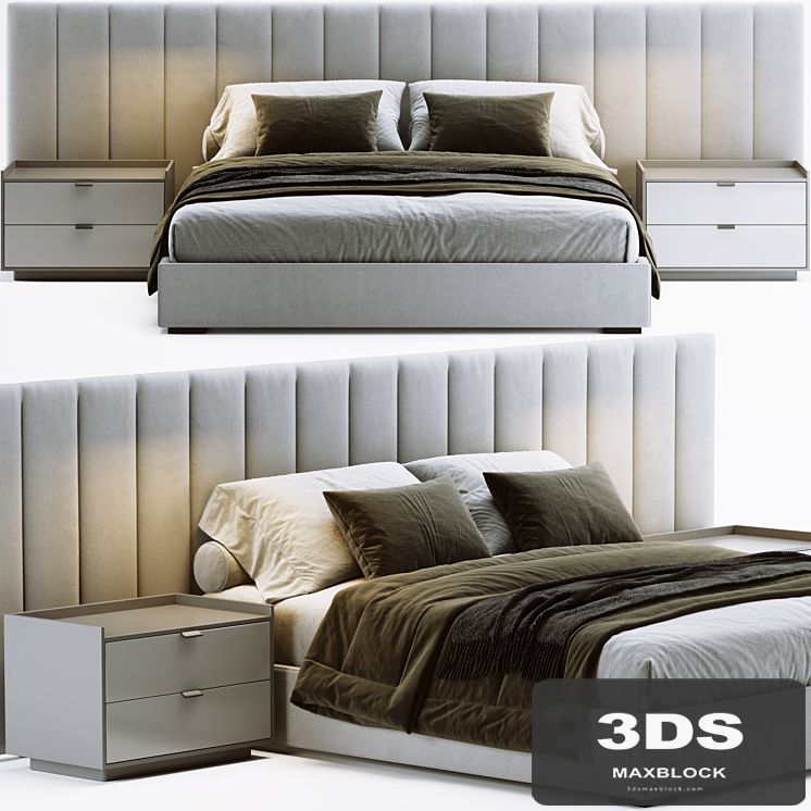 RH Modena Bed