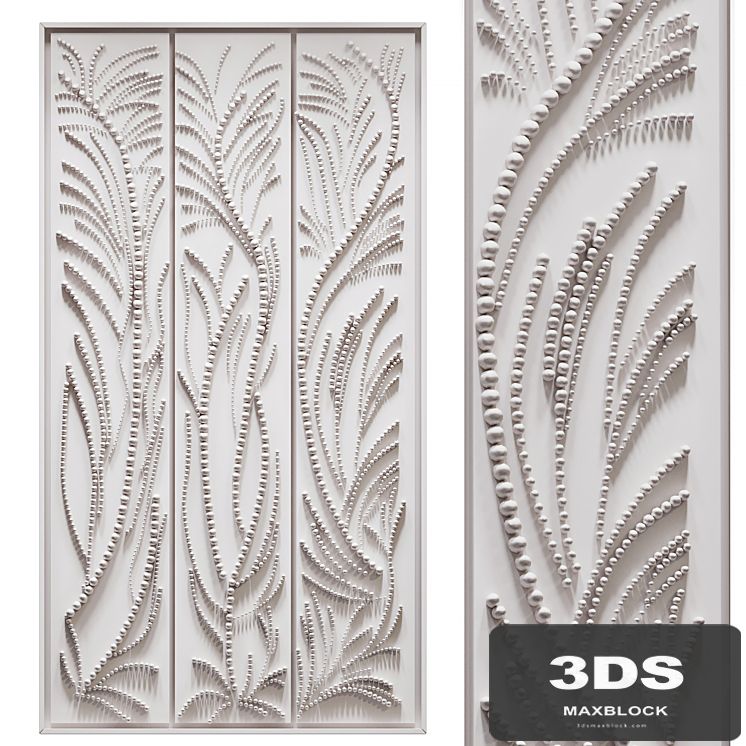Volumetric panel Vegetal Jane Puylagarde