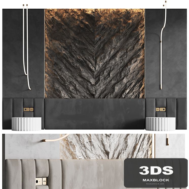 Cliff headboard