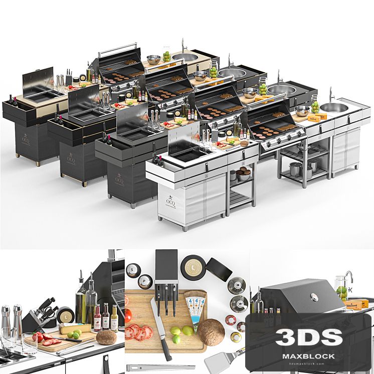OCQ Modular Barbecue
