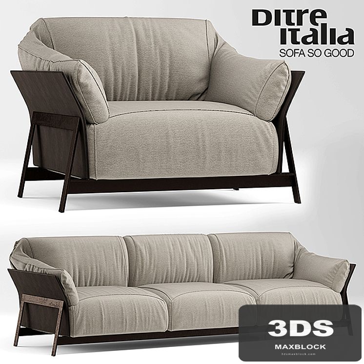 Sofa and chair kanaha ditre italia
