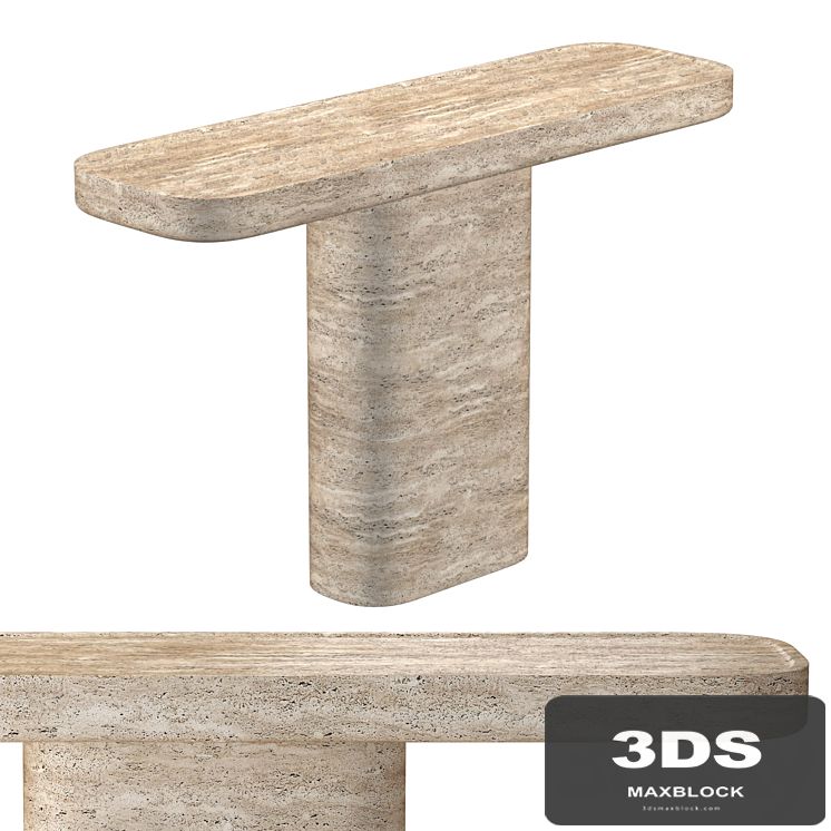 VITOLO CARVED CONSOLE TABLE