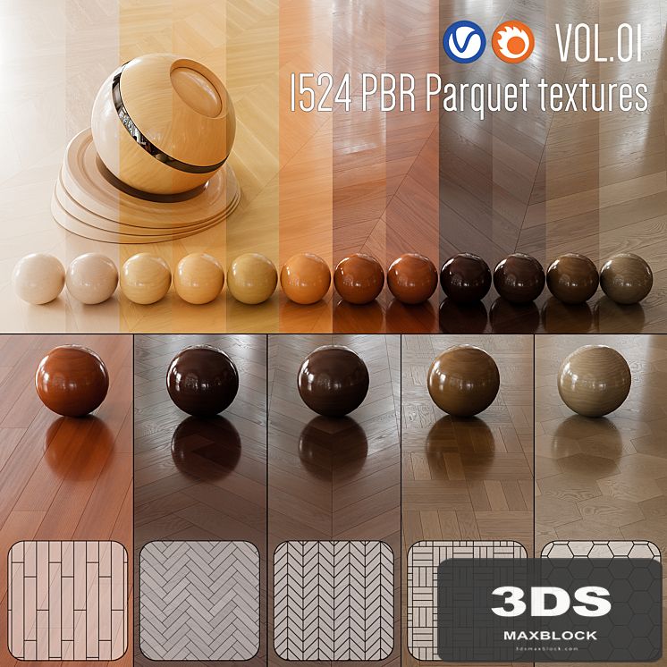 Wood Floor Set 01