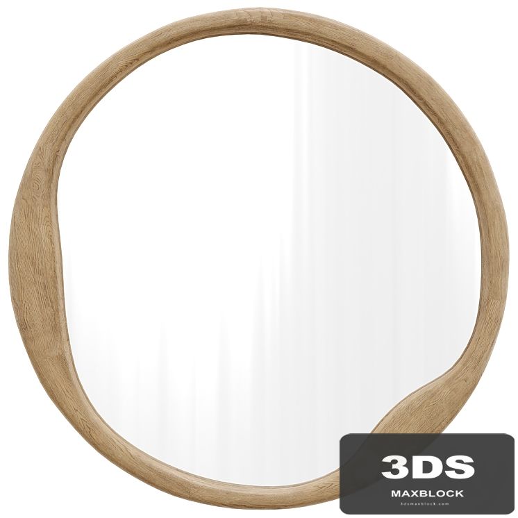 Round wall mirror Alora Round Wall Mirror by Pottery Barn