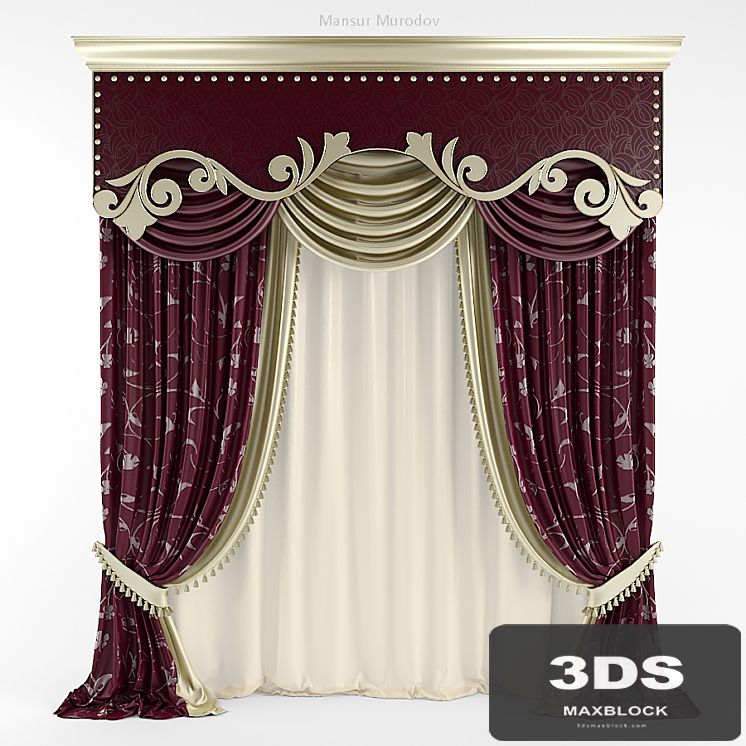 Red curtain
