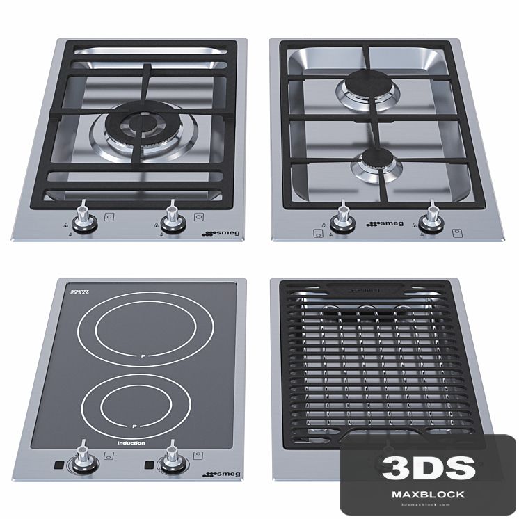 Gas hob Smeg, Domino
