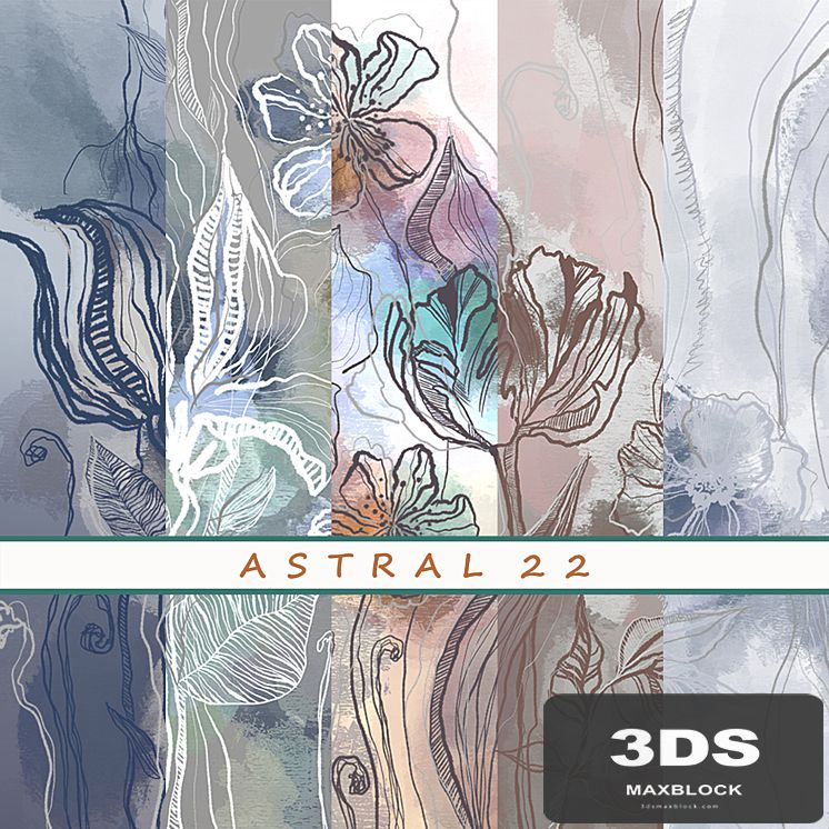 Design wallpaper ASTRAL-22 pack 1