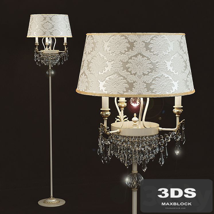 Floor lamp Masiero GLASSE 4010 STL3 P01