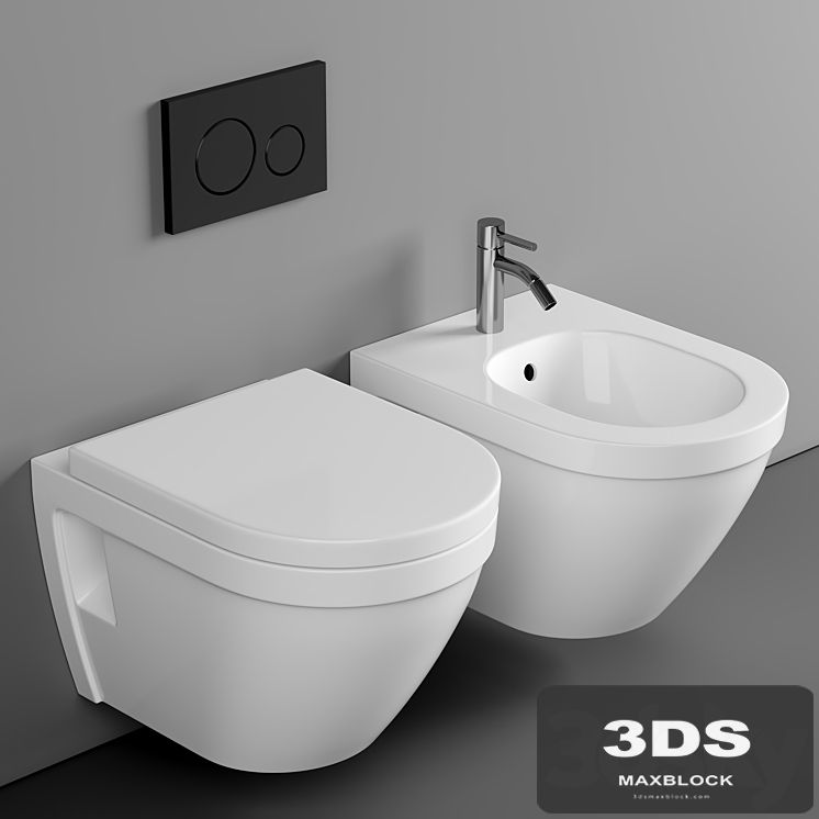 Wall hung toilet bowl VitrA S50 7740B003-0075 rimless