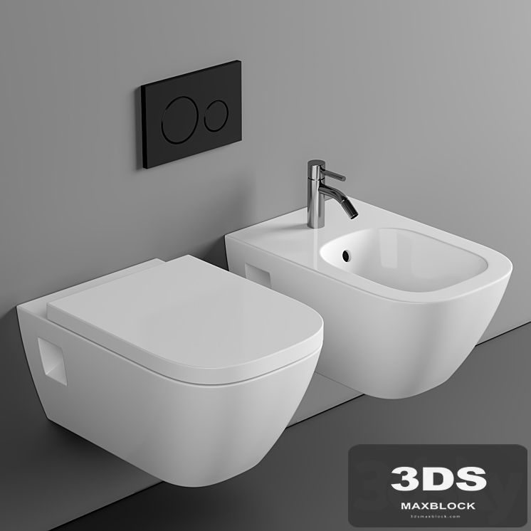 Wall hung toilet Geberit Renova Plan