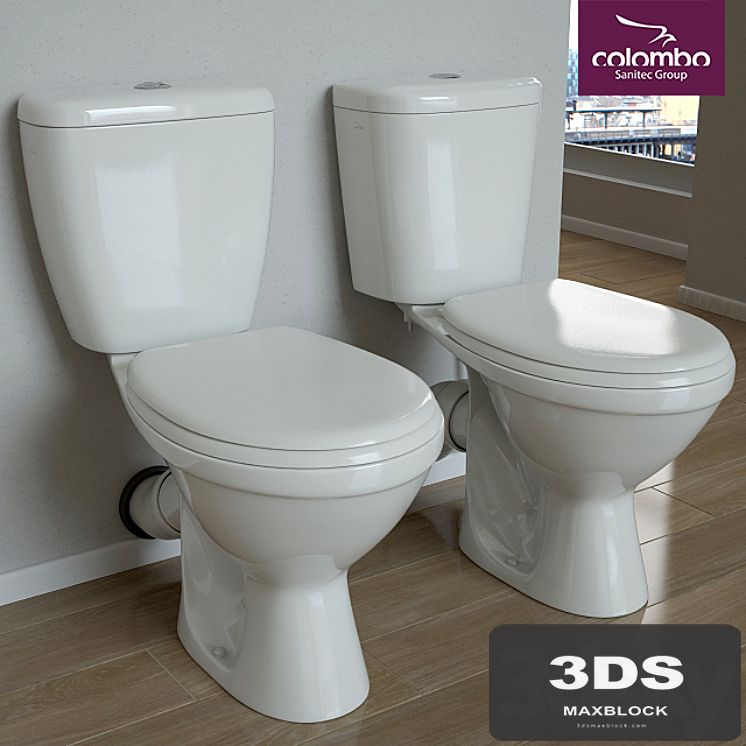 Toilets-compacts "Vektor Plus" and "Vector Standard", Colombo