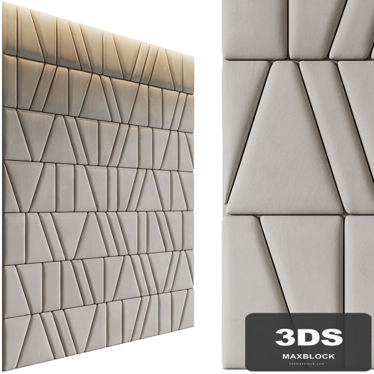 Frammenti soft wall panels in velor