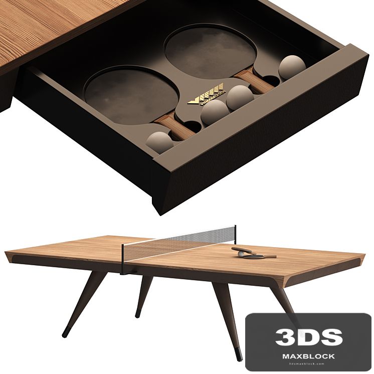 Tennis table BLADE by Vismara Design