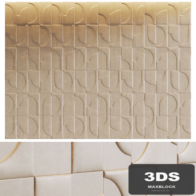 Soft wall panels Bon Ton from Studioart