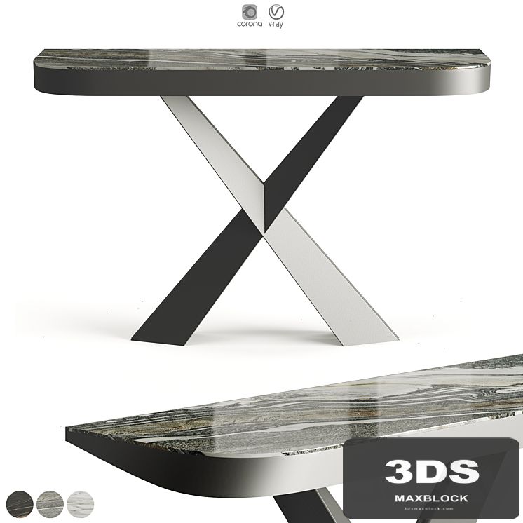 Cattelan Terminal Keramik Drive Console by Paolo Cattelan