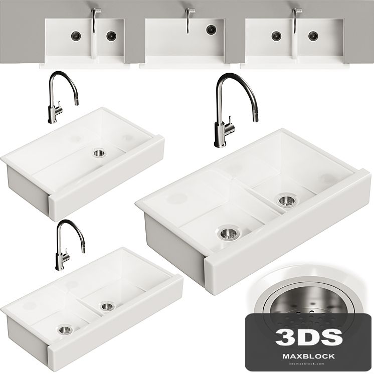 KOHLER - Whitehaven sink set with faucet