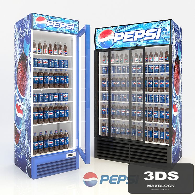 Refrigerator Pepsi.