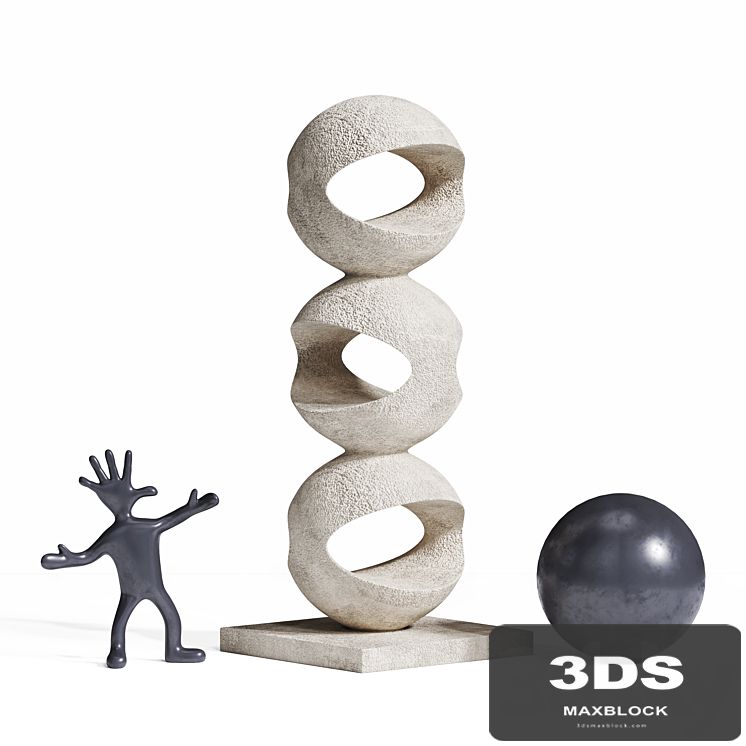 Endless ball ornament sculpture