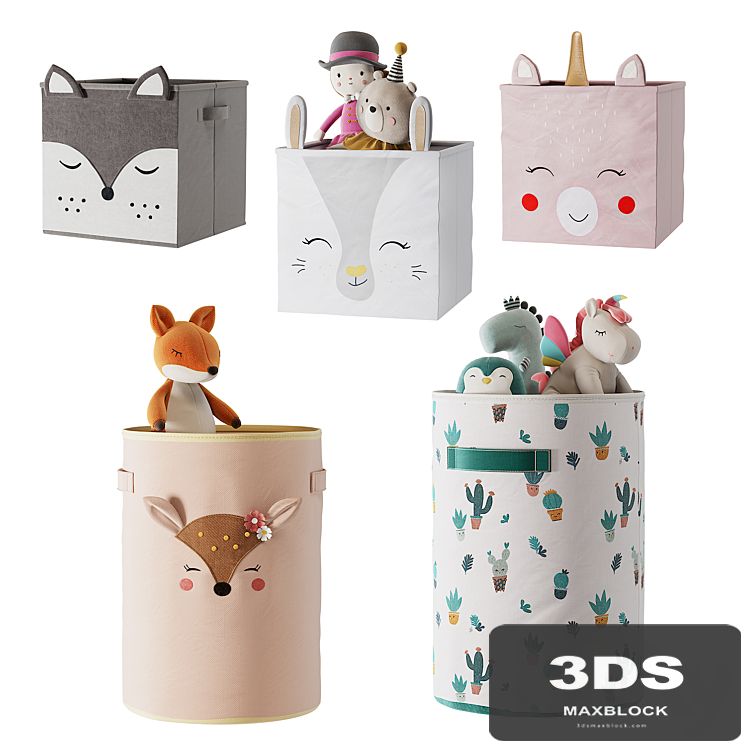 Kids Storage Baskets 02