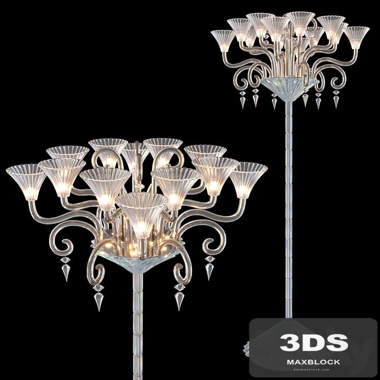 MILLE NUITS FLOOR CANDELABRA 12L