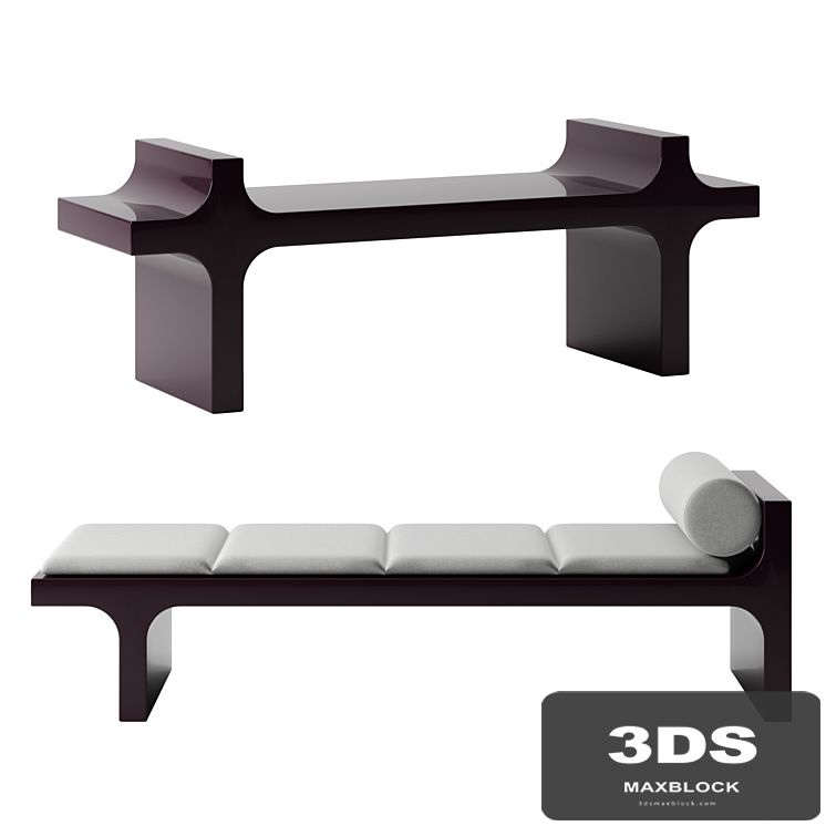 DHARMA bench by Baxter