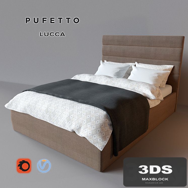 Pufetto Lucca Bed