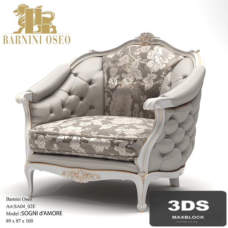 Armchair Barnini Oseo_Sogni d`Amore