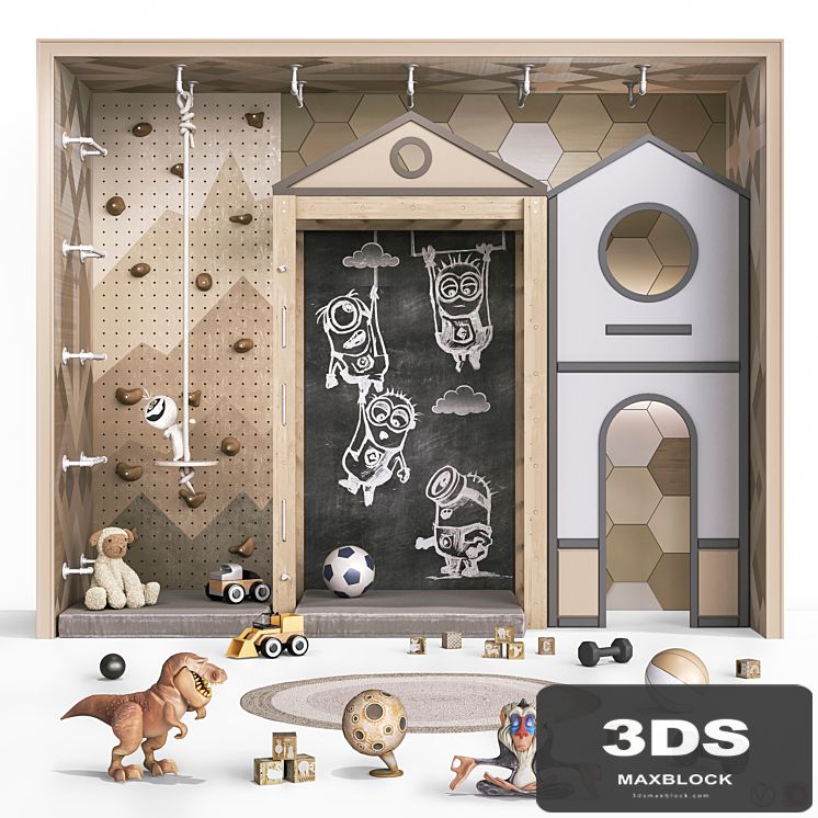 Toys , decor and furniture for nursery 129