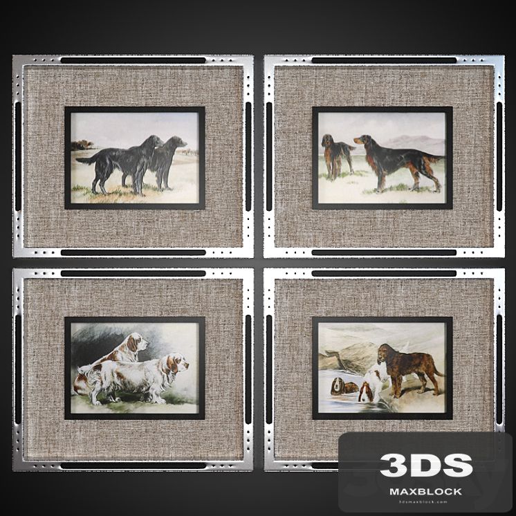 A set of pictures "Working Dogs"