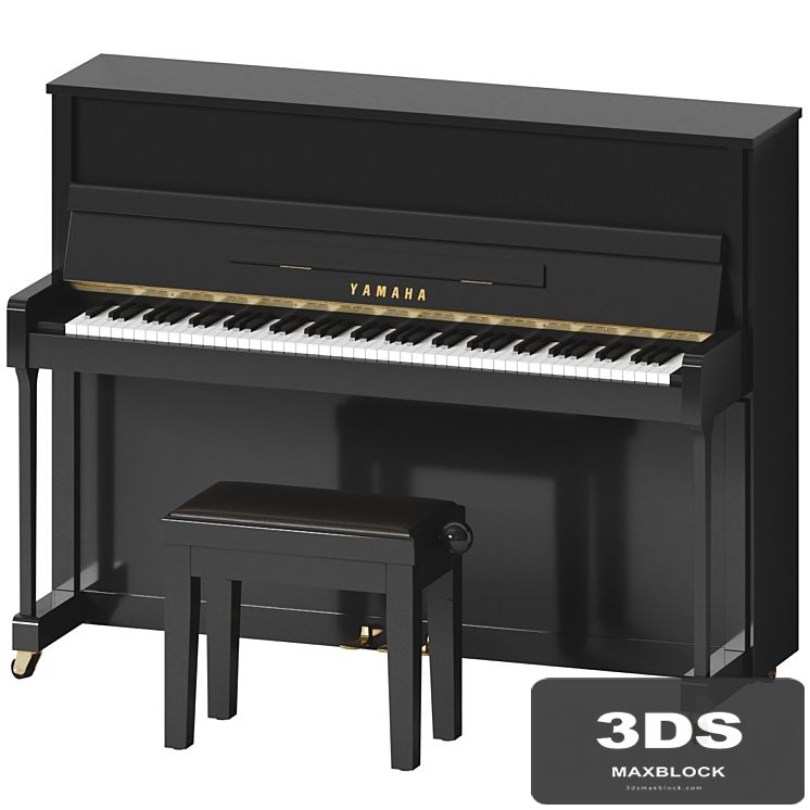 Yamaha b2 PE piano with bench