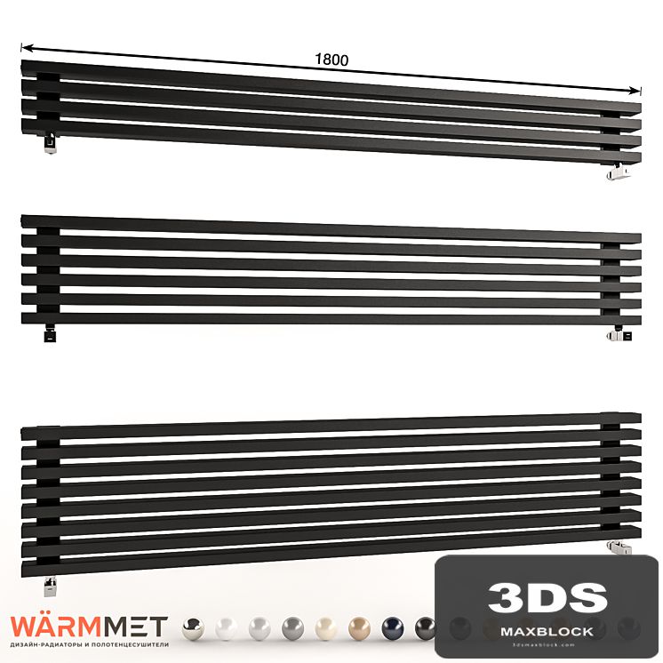 WARMMET Luxe 60 H design radiator