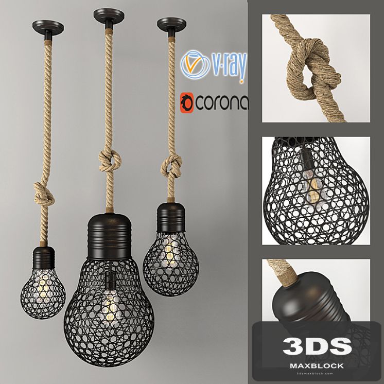 Country Loft pendant lamp