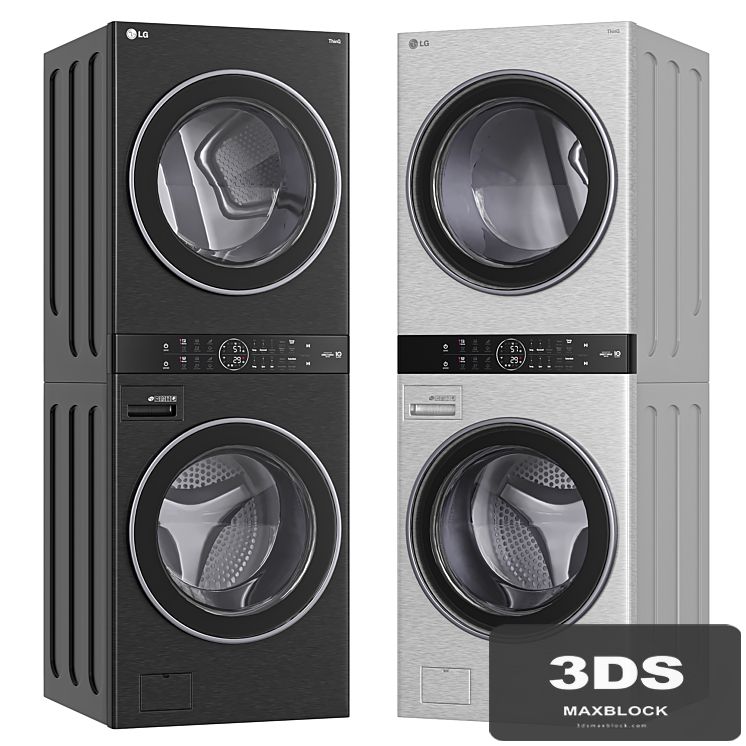 LG WashTower - Washer Dryer - WWT-1710B