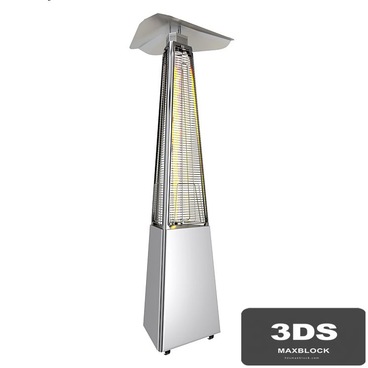 Outdoor gas fireplace Ballu