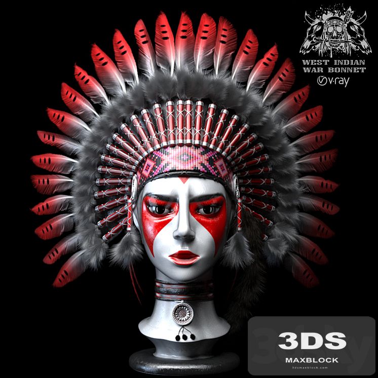 West Indian war bonnet