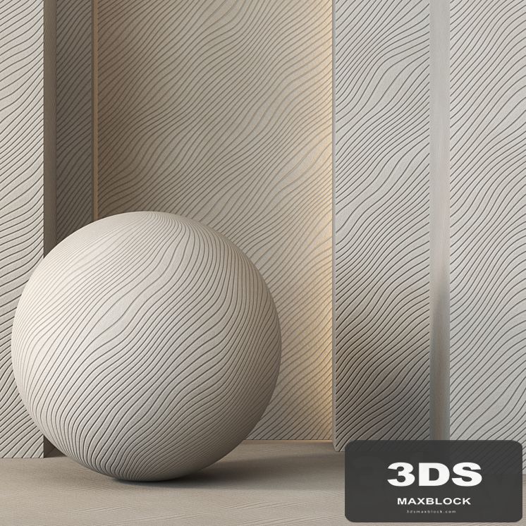 Decorative Plaster wall Texture - 4K - Seamless