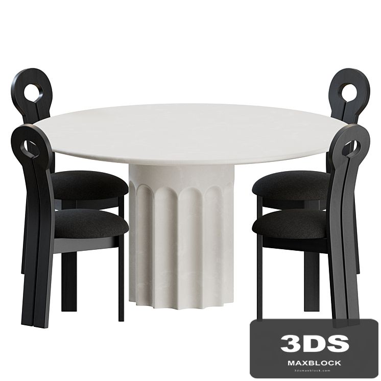 Dining Set 01 by Lulu and Georgia