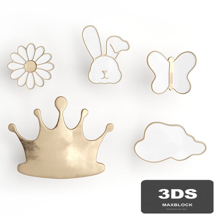 Furniture handles for nursery pullcast