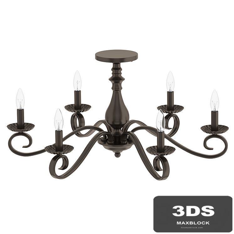 Golden Lighting Larrick 6 Light